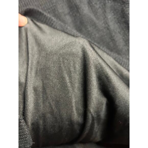 Quacker Factory Women’s 1X Christmas Sweater Black Embroidered Tree Holiday Knit - Picture 5 of 7